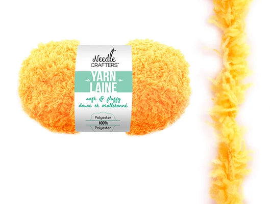 Needlecrafters: 50g Soft'n'Fluffy Yarn H) Sunrise