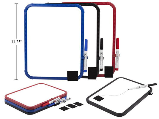 O.WKs. 11" x 8.5" White Board with Marker & Eraser (HZ)