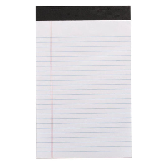 O.WKs. 50-Sheets Legal Pad 5x8", White (HZ)