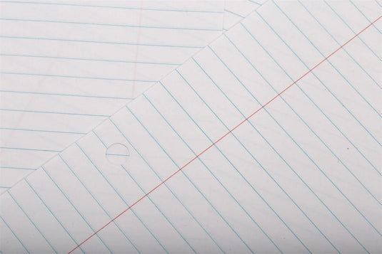 O.WKs. 80-sheet 8"x10.5" Filler Paper, (HZ)