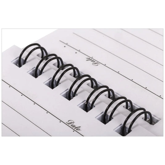 O.WKs. Plastic Cover Note Pad, 120-page