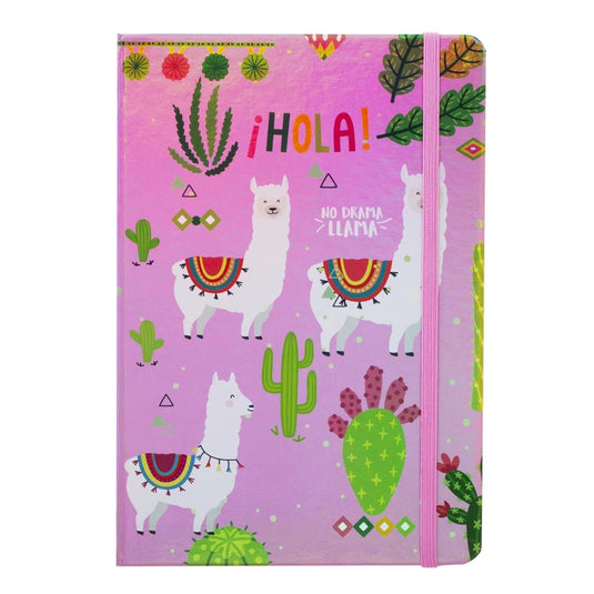 Alum. foil Laser film Notebook 14.5x21cm 80s,70g