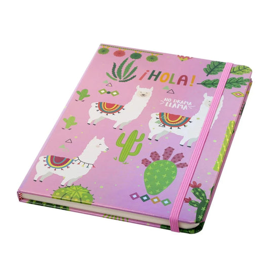 Alum. foil Laser film Notebook 14.5x21cm 80s,70g
