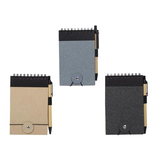 O.WKs Fiber Pocket Pad w/Ball pen 70s / 70g Blank 85x135mm