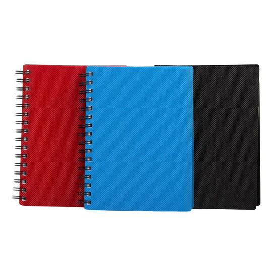 O.Wks, 6" x 8" 300-p 5-Subject Notebook, opp bag