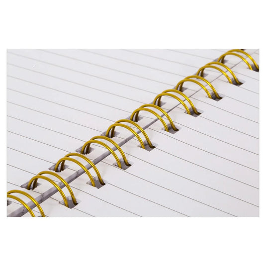 Foil Word Spiral Notebook 14.8x21cm 4 styles, 80s,70g,hard cover