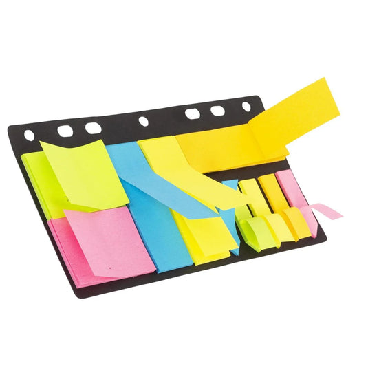 O.WKs.25-sheet Sticky Notes, 10-pack 3-sizes, PBH