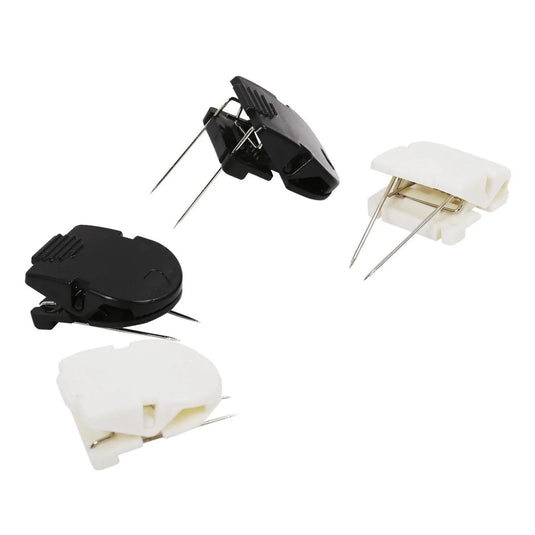 O.WKs. 4 pcs Cubical Wall Pins Blk and Wht