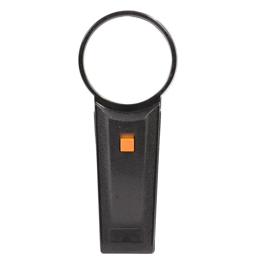 O.WKs. 2-3/8" Magnifying Glass w/ Light&Glass Lens,B/O, b/c (HZ)