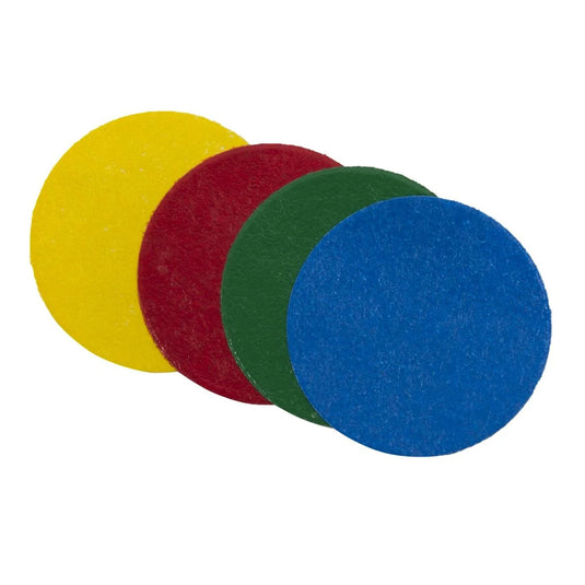 O.WKs. Colour Coding Label, 520-pc., 15/32" Dia., clam pack