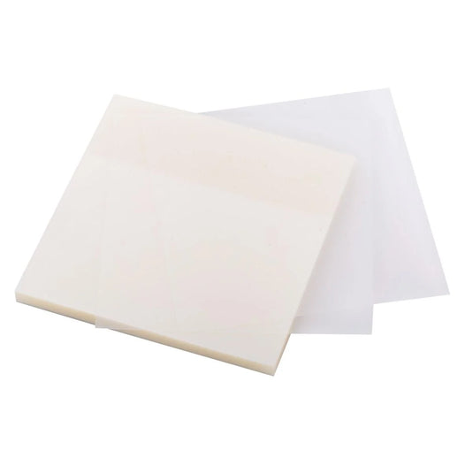 O.WKs.100s See through Sticky Notes 3" x 3", PET, PBH