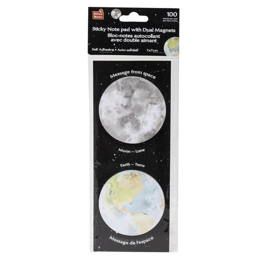 100 Message from Space Sticky notes Sticky Notes w/2x5cm Magnet PBH