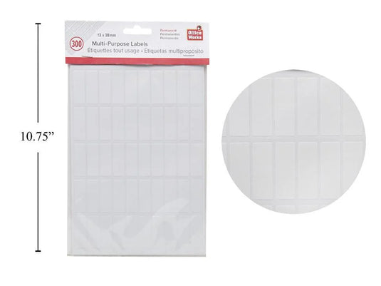 O.WKs. Multi-Purpose Label, 300pcs 13x38mm, PBH