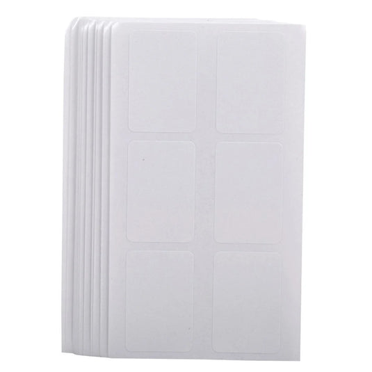 O.WKs. 102-pc 1x1.5" Labels, clam pack