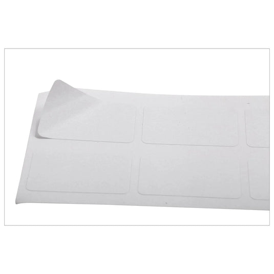 O.WKs. 102-pc 1x1.5" Labels, clam pack