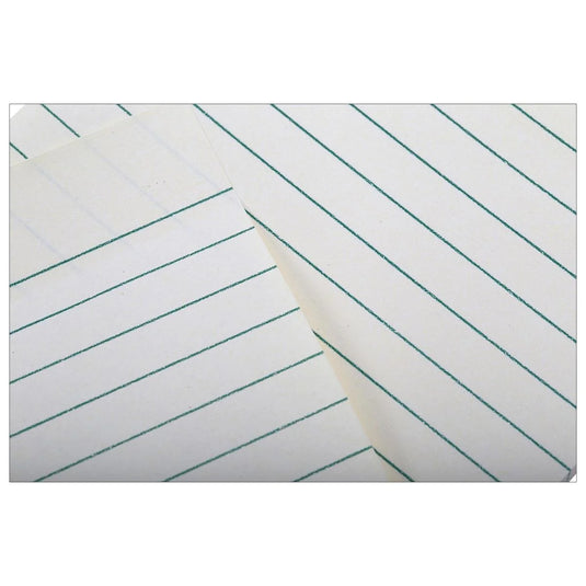 O.WKs. 80Sheets Ruled Sticky Notes, 4" x 6", PBH