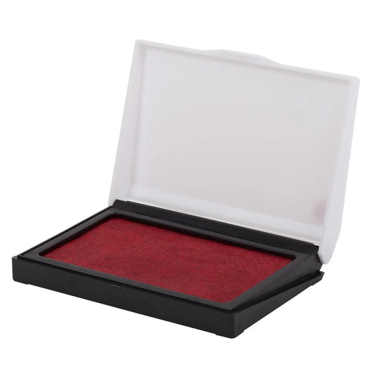 O.WKs. Pre-Inked Stamp Pad, 3 Col. 12 Blk, 8 Blue, 4 Red (HZ)