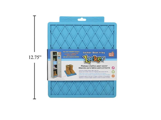 OWks. Locker boot tray BLUE, wrap card