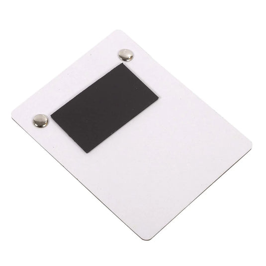 O.Wks, Mini Magnetic Clip board 10*8cm, 7.9x6cm notepad