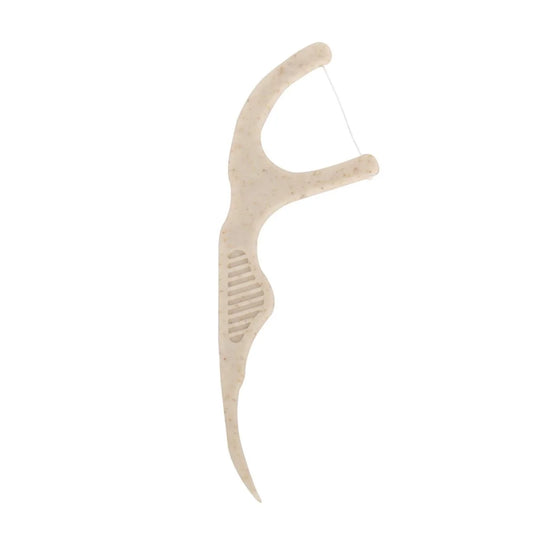 Bodico, 40pcs Mint Biodegradable Floss Pick,bag + col box