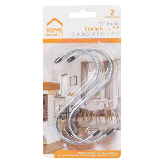 H.E. 2-pc 5" S Hooks, b/c Hold up to 10 lbs