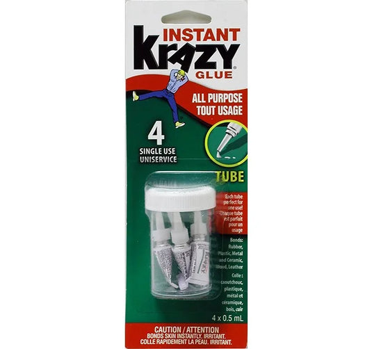 Krazy Glue Single Use 4 Pack