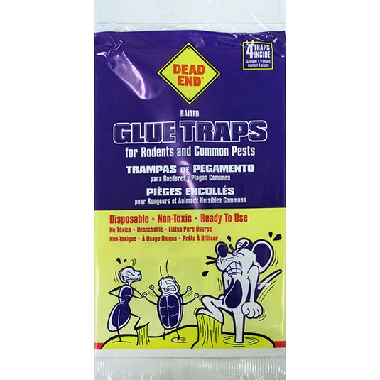 Trap Mouse Glue Board 4 Pack