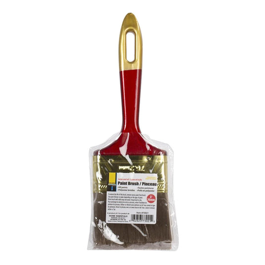 H.E. Paint Pro, 3" Paintbrush, vinyl bag w/ label