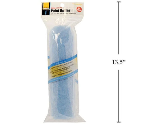H.E.Paint Pro, 9.5" Paint Roller Refill Blue colour,printed polybag