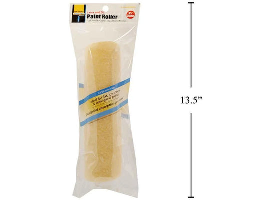 H.E.Paint Pro, 9.5" Polyester Paint Roller Refill,printed polybag