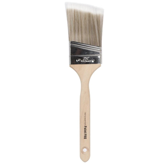 H.E. Paint Pro, 2.5" Angled Paint Brush, sleeve card