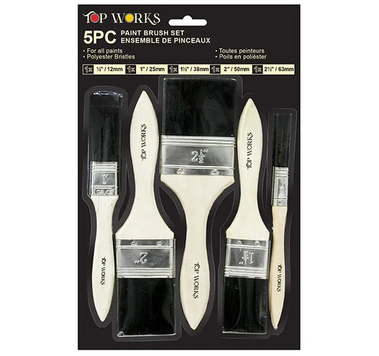 Paint Brush Set 5Pk