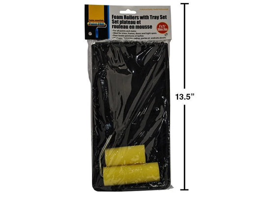 H.E. Paint Pro, Foam Rollers with Tray, pbh
