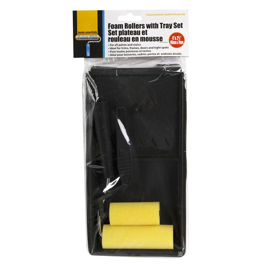 H.E. Paint Pro, Foam Rollers with Tray, pbh