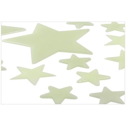 25-pc Super Glow Star set, pvc bag w/ insert (CS)