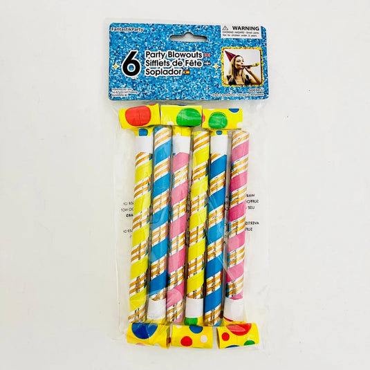 PARTY BLOWOUT 6PCS ASST