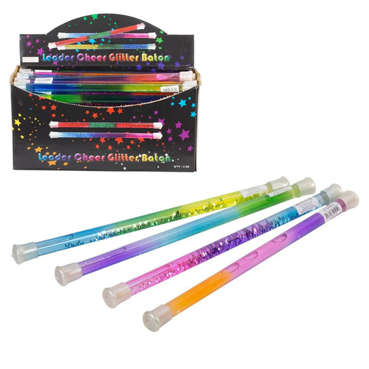 12"Water Filled Sparkle Party Baton