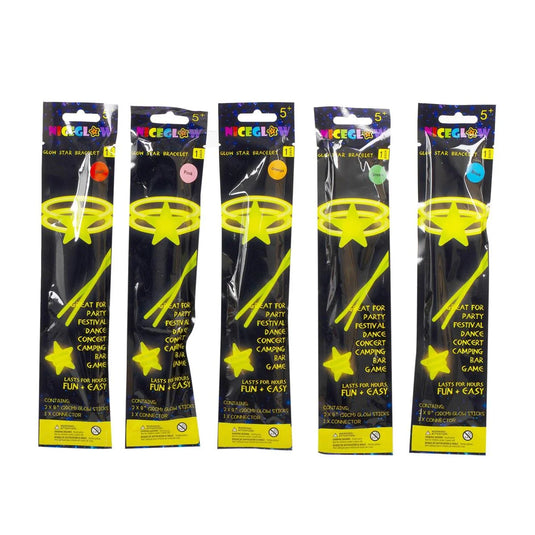 Neon Glo, Star Bracelets