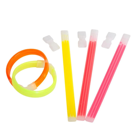 Neon Glo, Wide Stick Bracelets