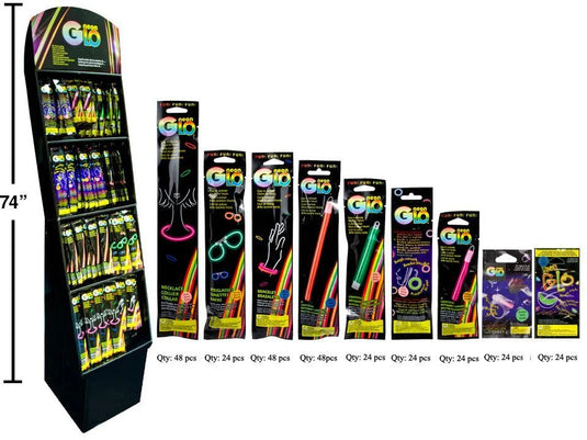Neon Glo Deal, 288-pc+Display, 9 styles