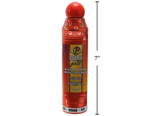 O.WKs. Primo Gold Bingo Dabber, 100ml, Scented, Red