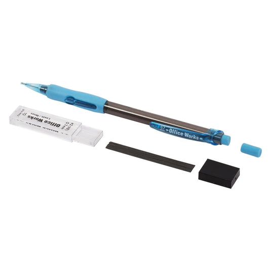 O.WKs. 3-Pc mechanical Pencils w/ Leads Set 0.7mm, b/c (HZ)