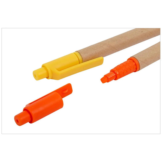 O.WKs. 2Pk P.Fiber DualHead Pen