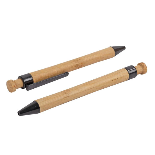 O.WKs. 2Pk. Bamboo Ball Pen Black ink