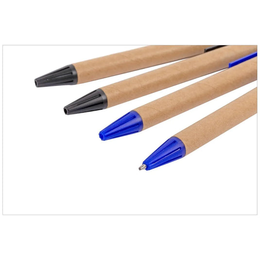 O.WKs.2Pk P.Fiber Roll Ball Pen 2cols, Black or Blue