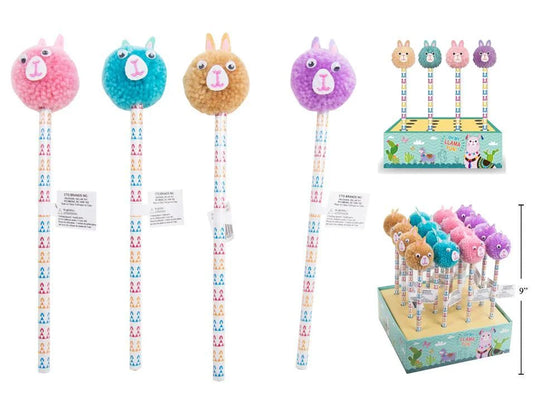 Llama, Pompom pencil, Llama, Pompom pencil, Original