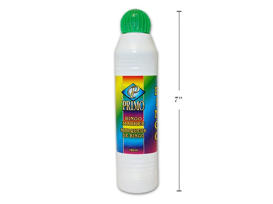 PRIMO BRAND BINGO DAUBERS 100ML, GREEN