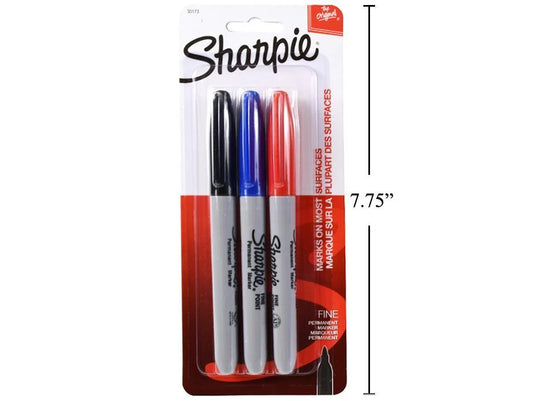 3-pc Sharpie Fine Markers