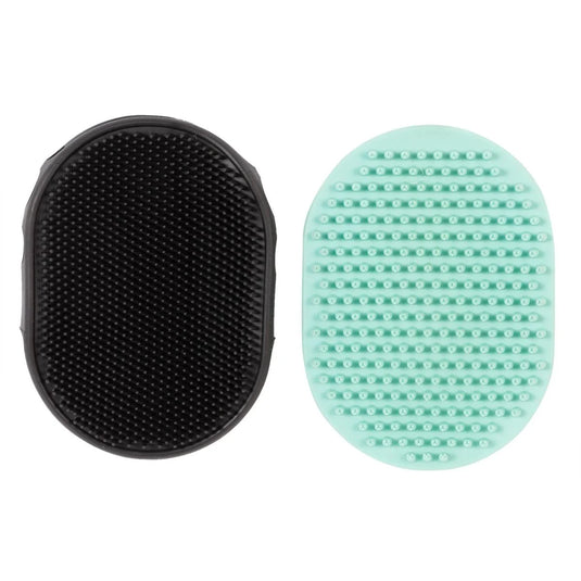 PAWS Fur Conditioning Glove, wrap card, grey, teal