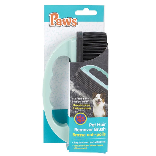 PAWS Pet Hair Remover Brush Wrap box,Teal (CS)